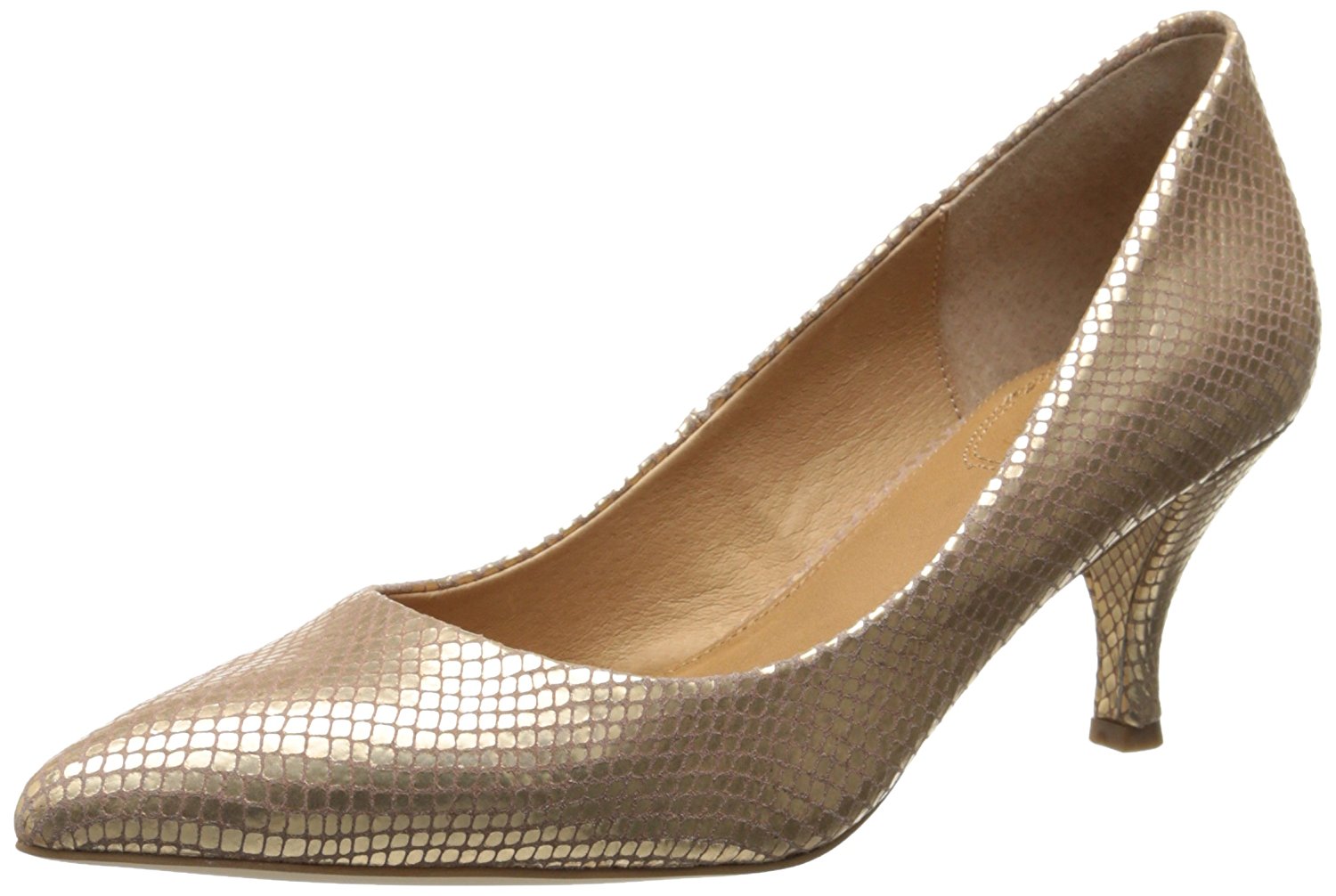 Corso Como Womens Penny Leather Pointed Toe Classic Pumps Platinum Size 8.0 9O Corso Como Womens Penny Leather Pointed Toe Classic Pumps Platinum Size 8.0 9O