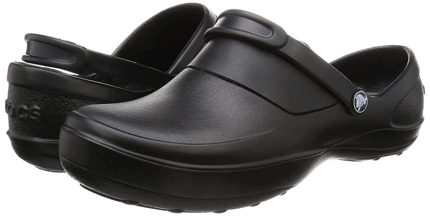  Crocs  Women s Mercy Work  Clog  Black Black Size 6 0 eYGu 