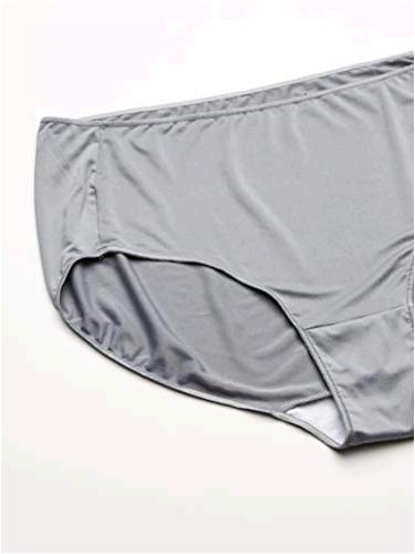 Just My Size Women's Smooth Stretch Microfiber Brief 5-Pack,, Assorted ...