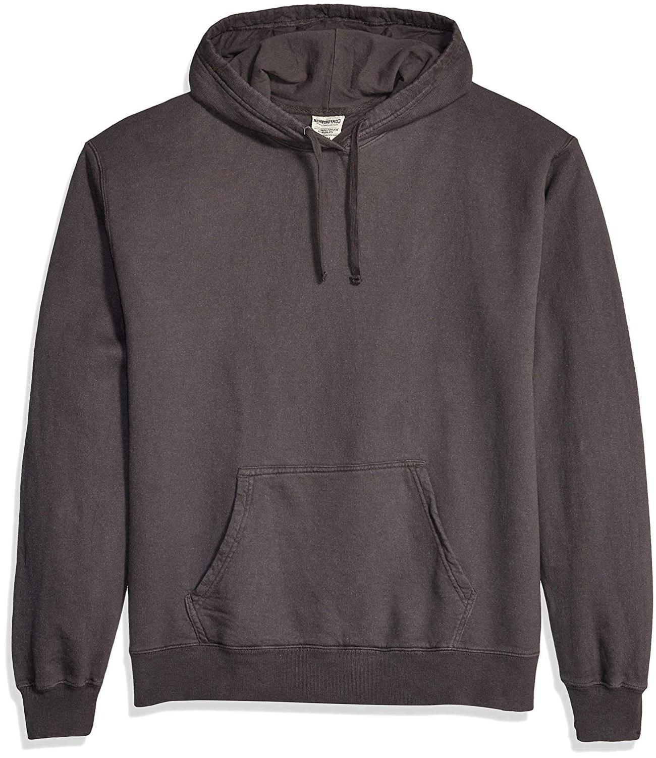 hanes men's comfortwash garment dyed fleece hoodie sweatshirt