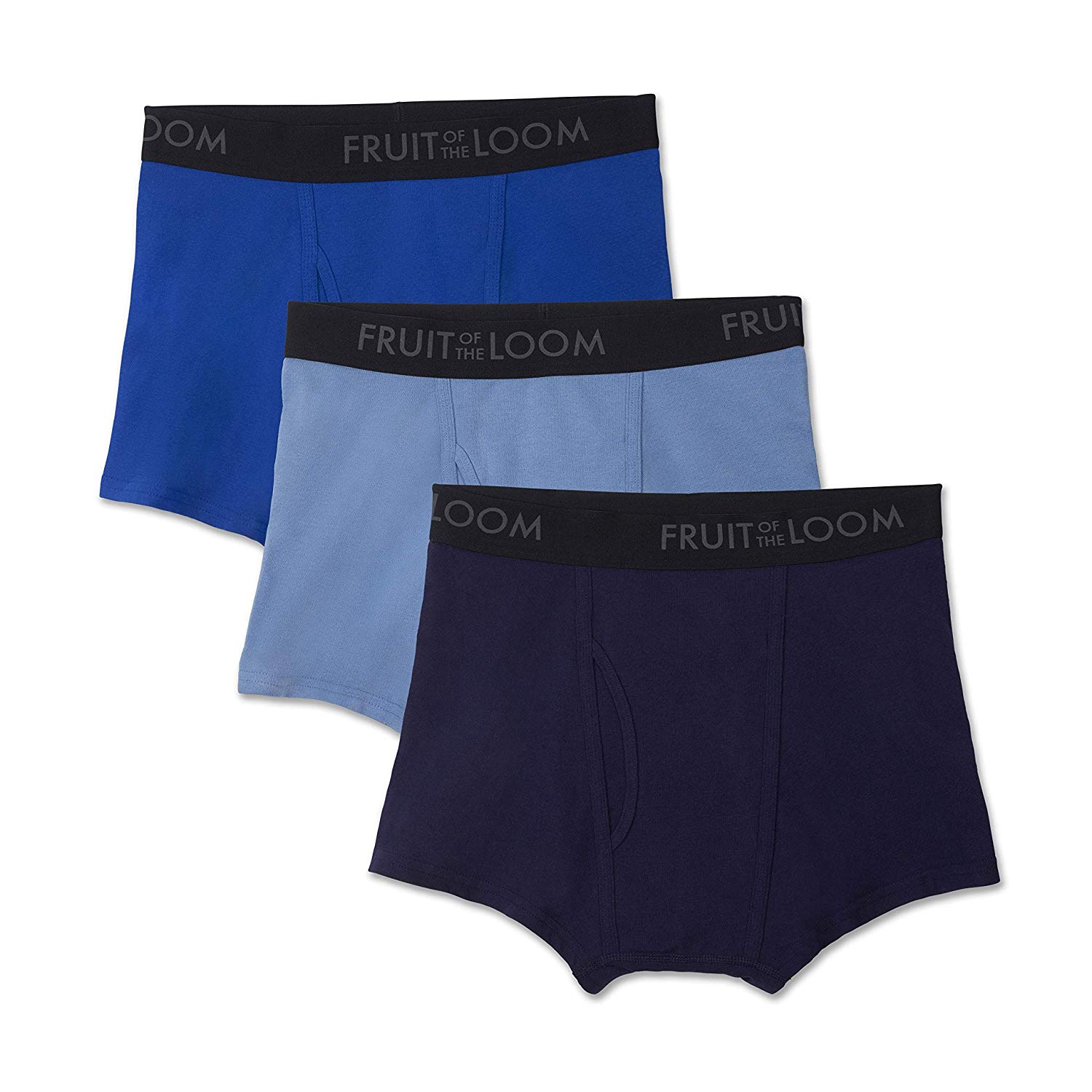 Fruit of the Loom Men's Breathable Short Leg Boxer Brief, MultiColor ...