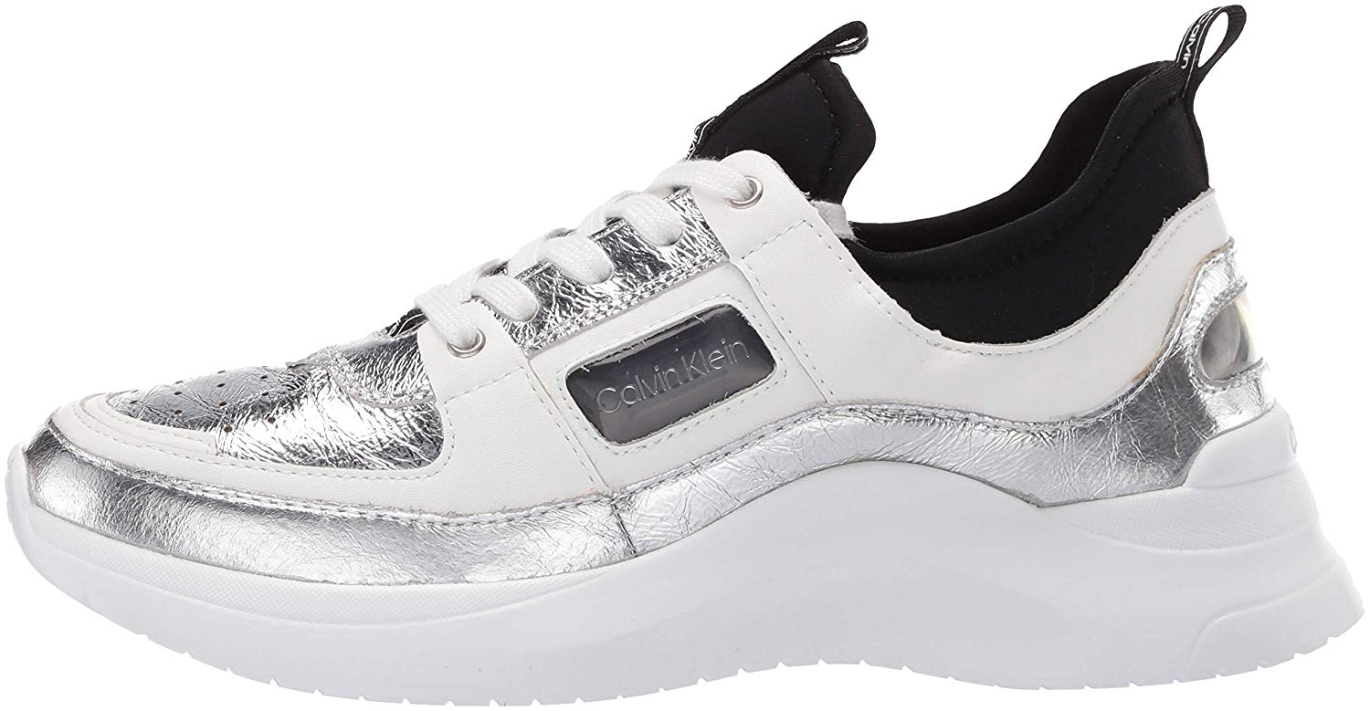 calvin klein ultra leather neoprene sneakers