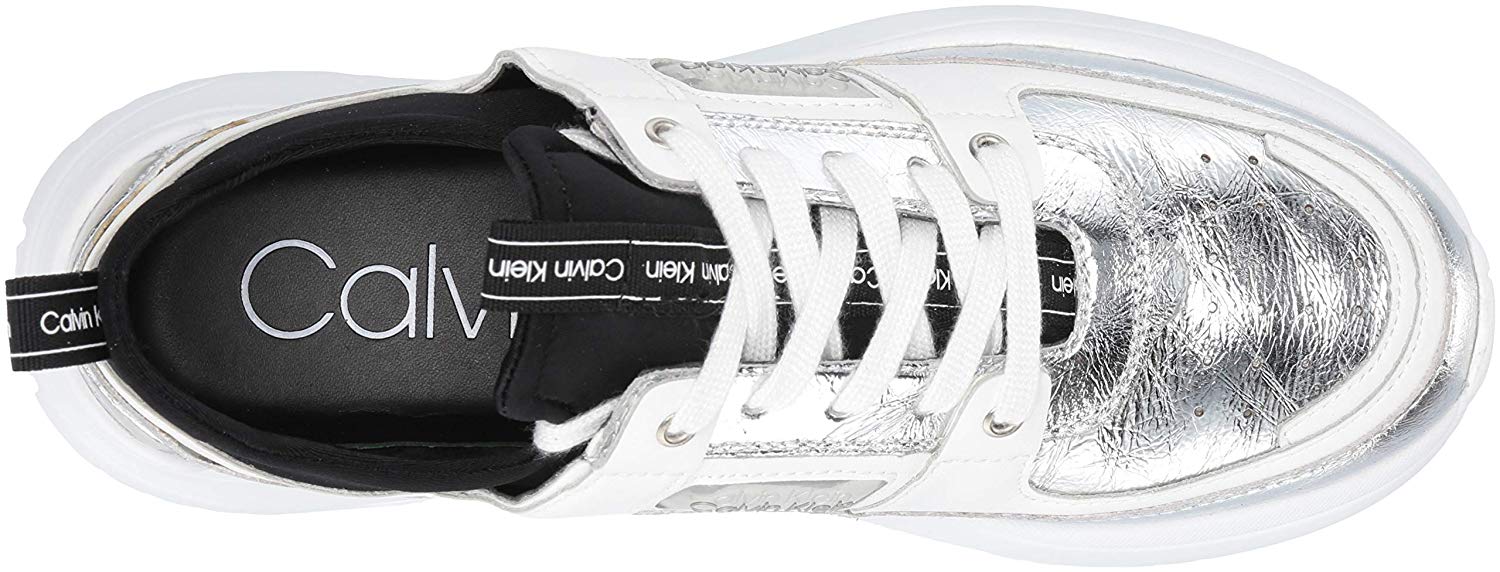 calvin klein ultra leather neoprene sneakers