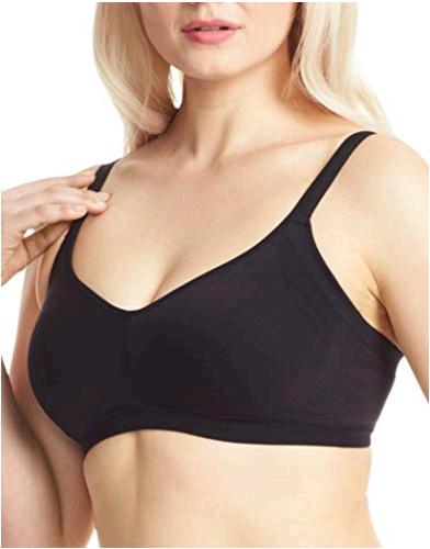 Olga Women's Easy Does It No Bulge Bra, Rich Black, L, Rich Black, Size Large | eBay