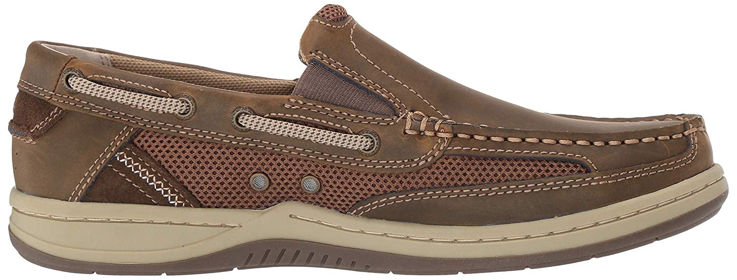 Margaritaville Men�s Anchor Slip On Boat Shoe, Brown, Size Margaritaville Men�s Anchor Slip On Boat Shoe, Brown, Size