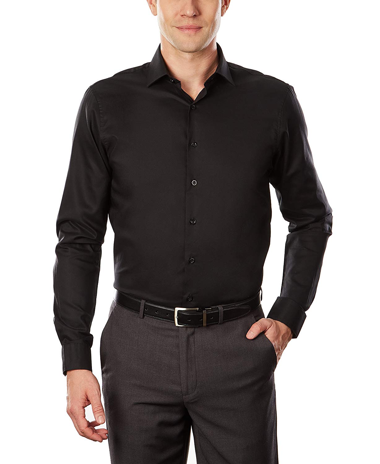 kenneth cole black shirt