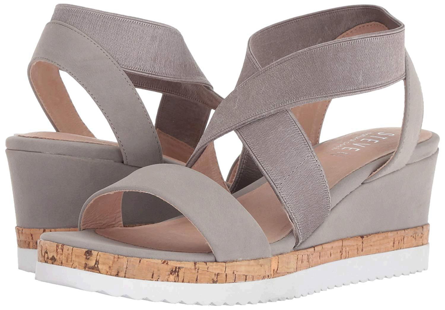 steven by steve madden presto leather wedge sandals