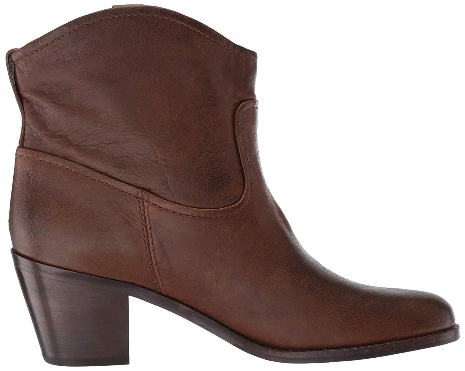 womens brown pull on boots