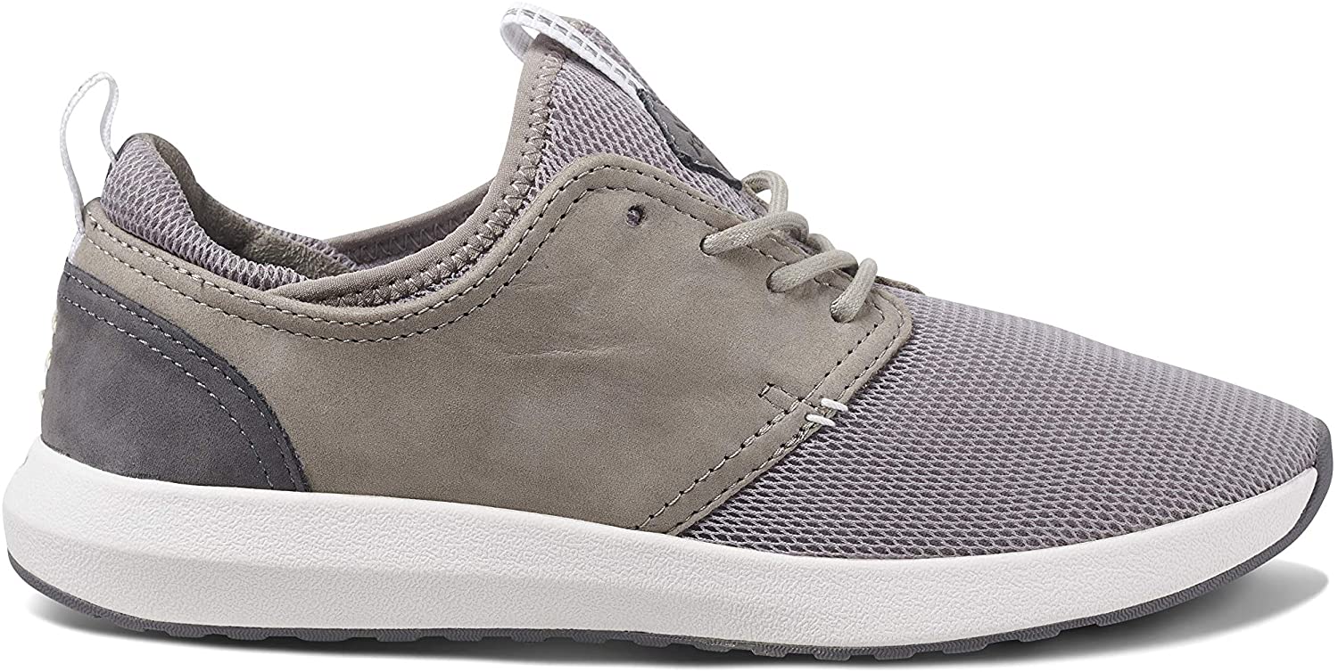 Reef Womens Cruiser Fabric Low Top Lace Up Fashion Sneakers, Grey, Size 6.5 bwgA 192824032135 | eBay