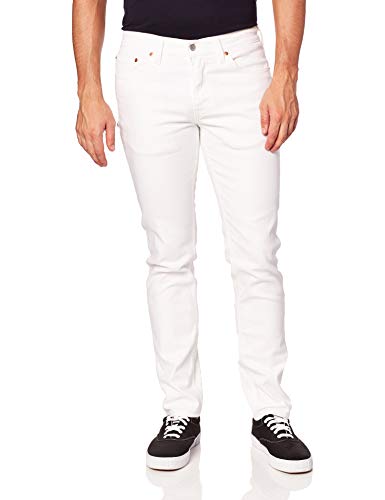 white levi's straight leg jeans