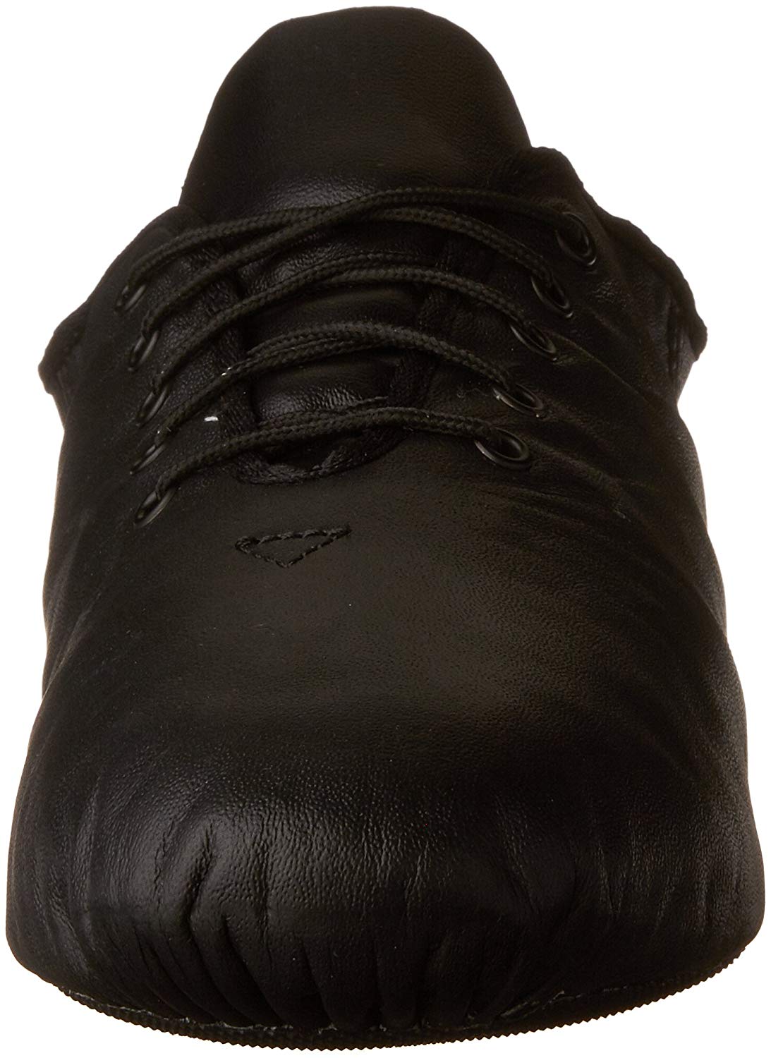 black lace up ballet slippers