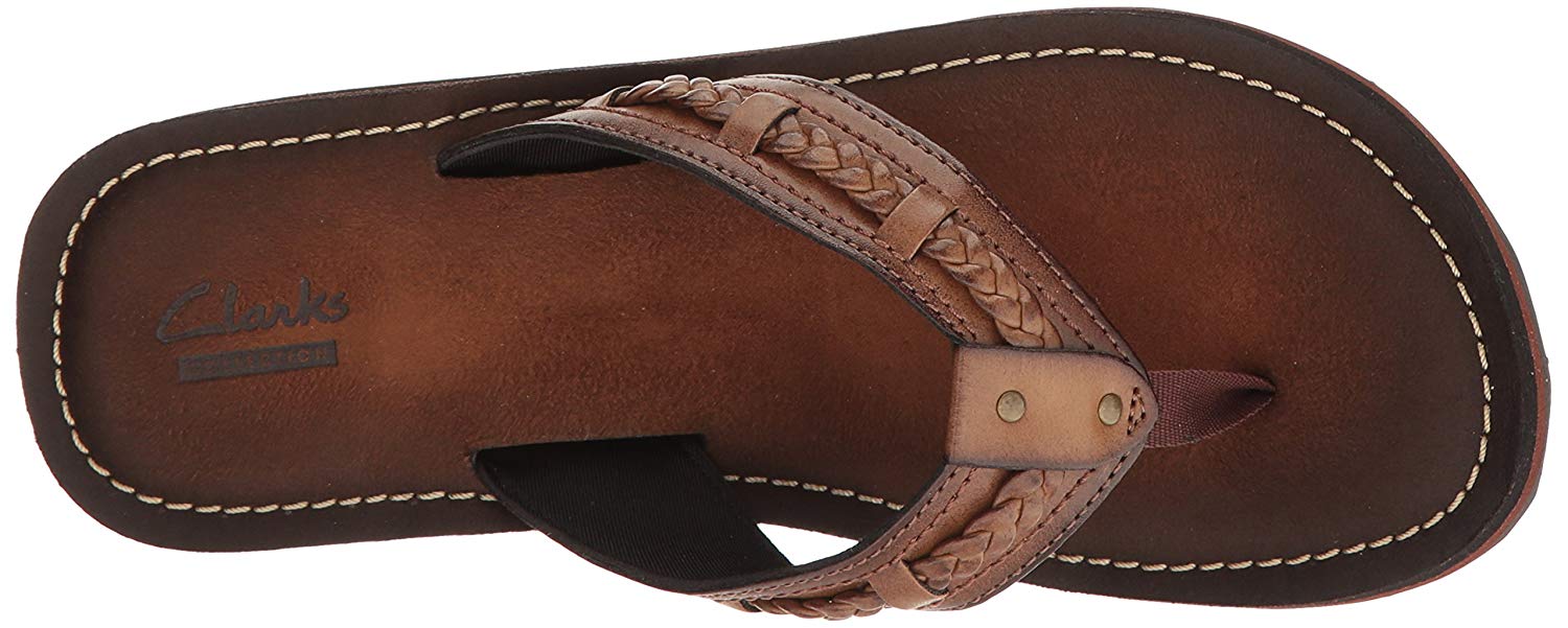 Clarks Women's Fenner Nerice Flip Flop, Honey Synthetic, Size 9.0 KwO9 889305908972 | eBay