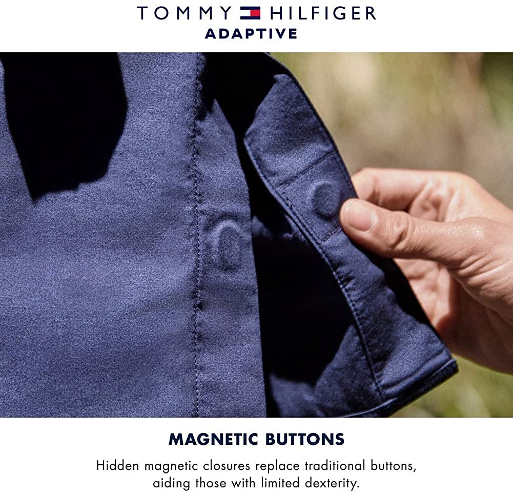 tommy hilfiger adaptive shirts