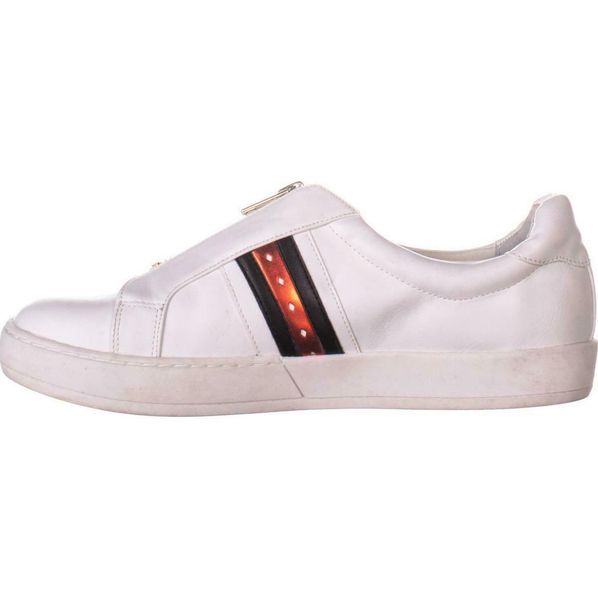 Bar III Womens Gal Low Top ZIPPER Fashion SNEAKERS White Size 10.0 4vm0