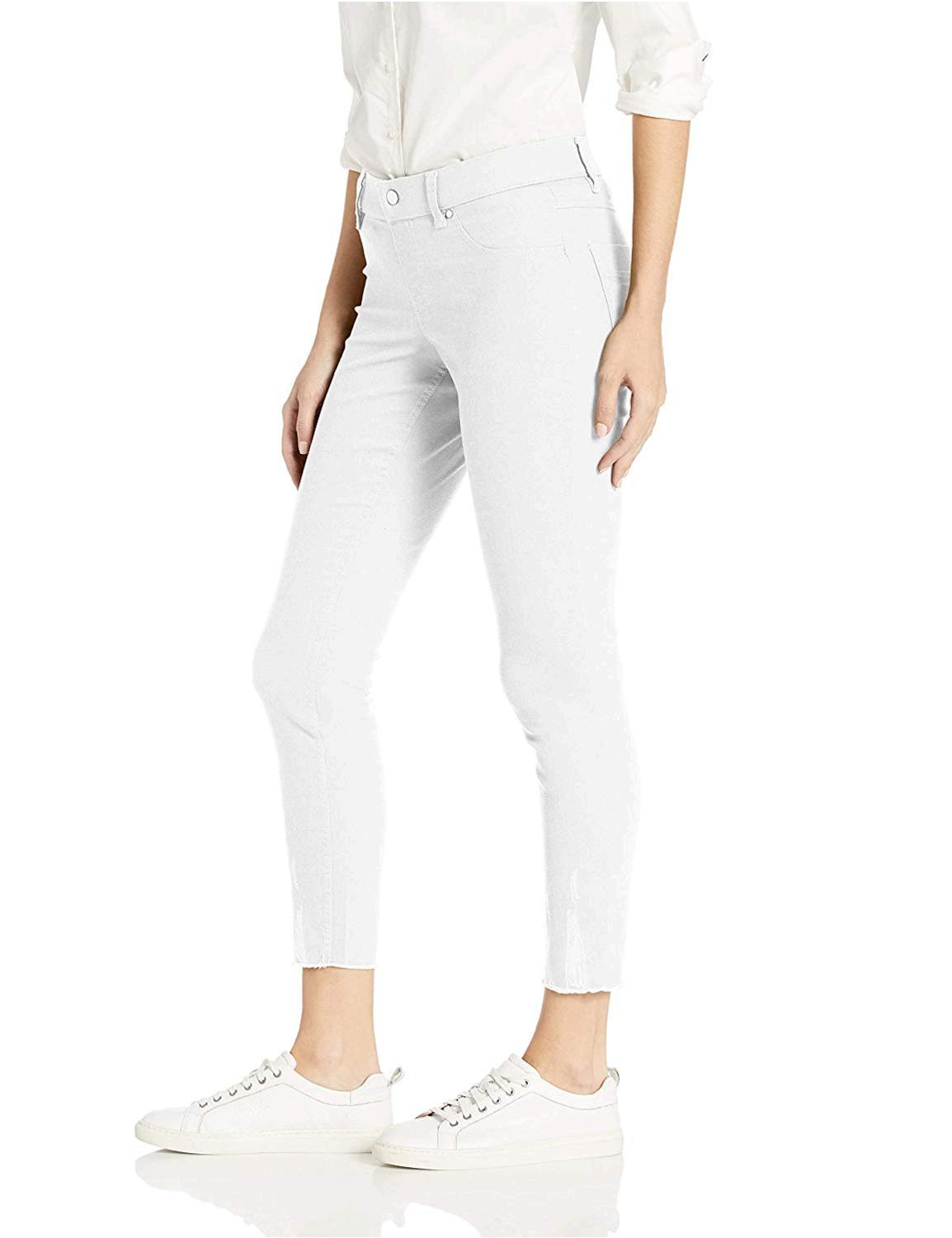 HUE Women's Ultra Soft Denim Jean Skimmer Leggings, Assorted,, White, Size  | eBay