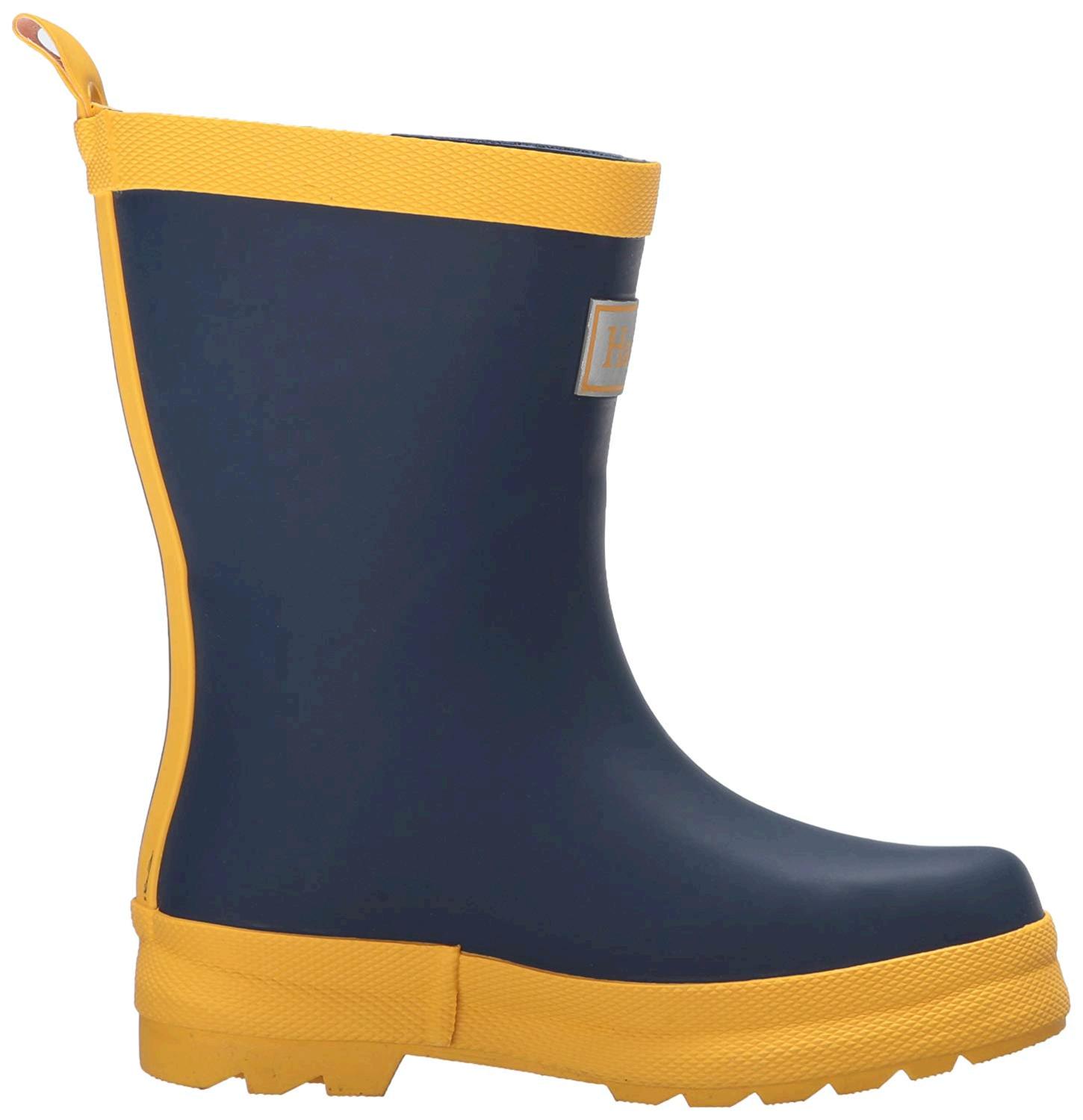 Kids Hatley Boys Classic kids rain boot Rubber Mid-Calf Pull On, Blue ...