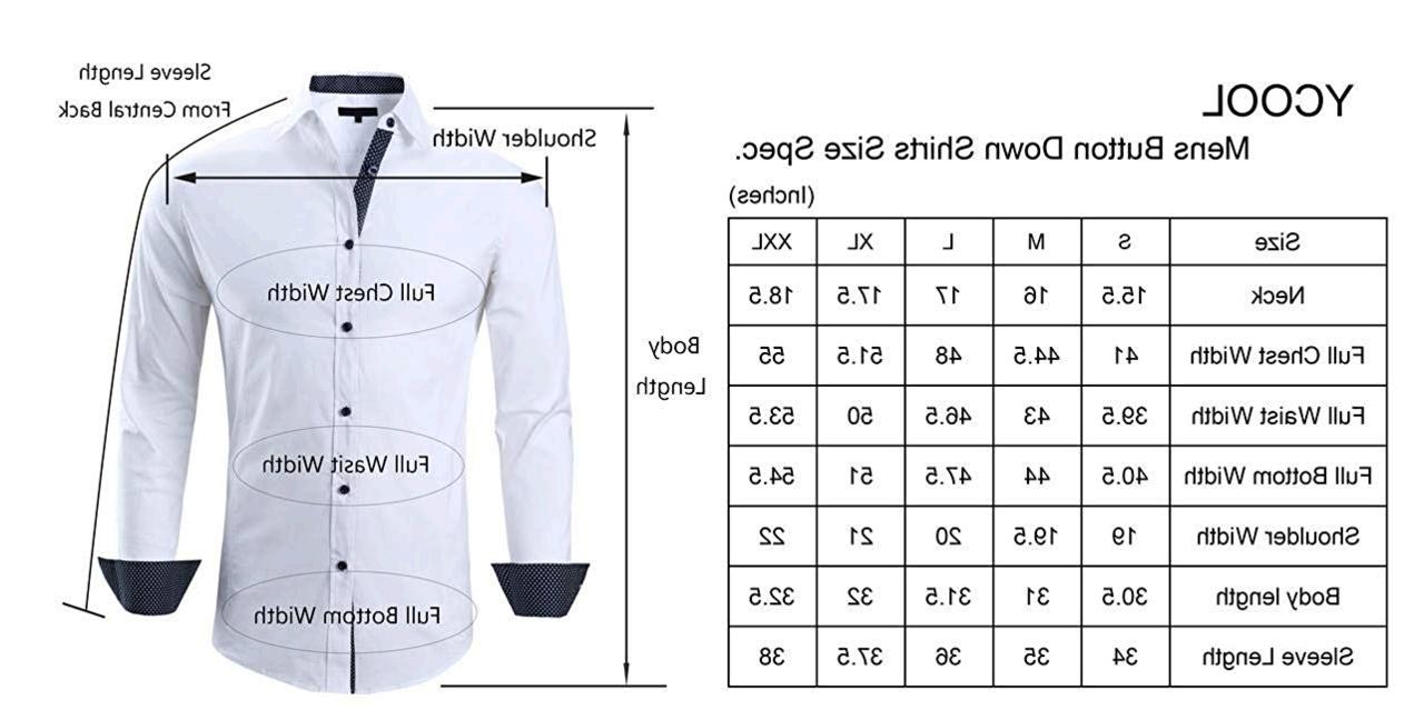 Esabel.C Mens Dress Shirts Wrinkle Free Regular Fit Long Sleeve Solid Bamboo Fiber Button Down Shirts