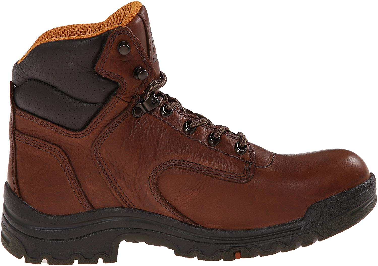 Timberland PRO 55398 Women's Titan Soft Toe 6-in Work Boots, Brown ...