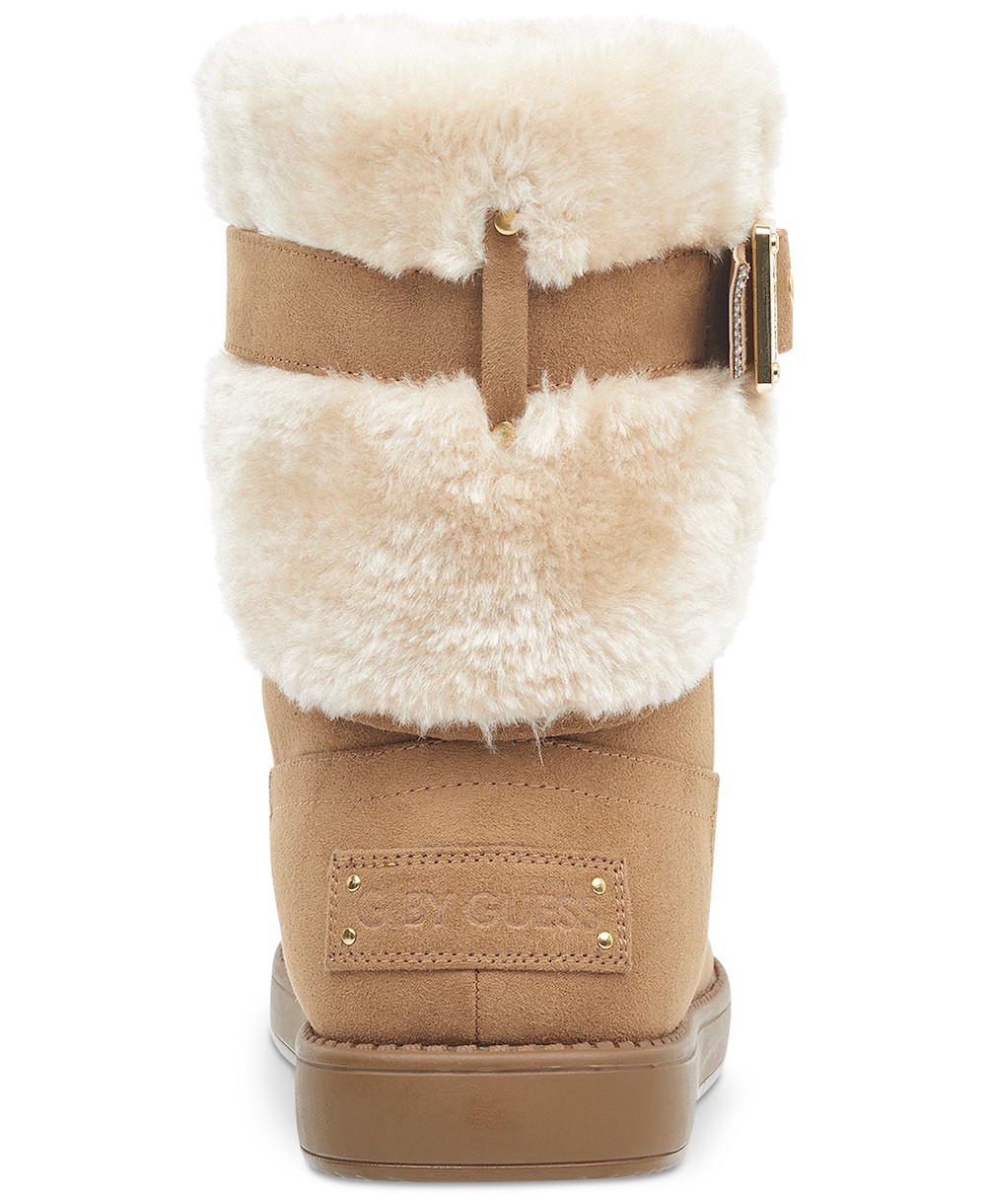 guess fur boots