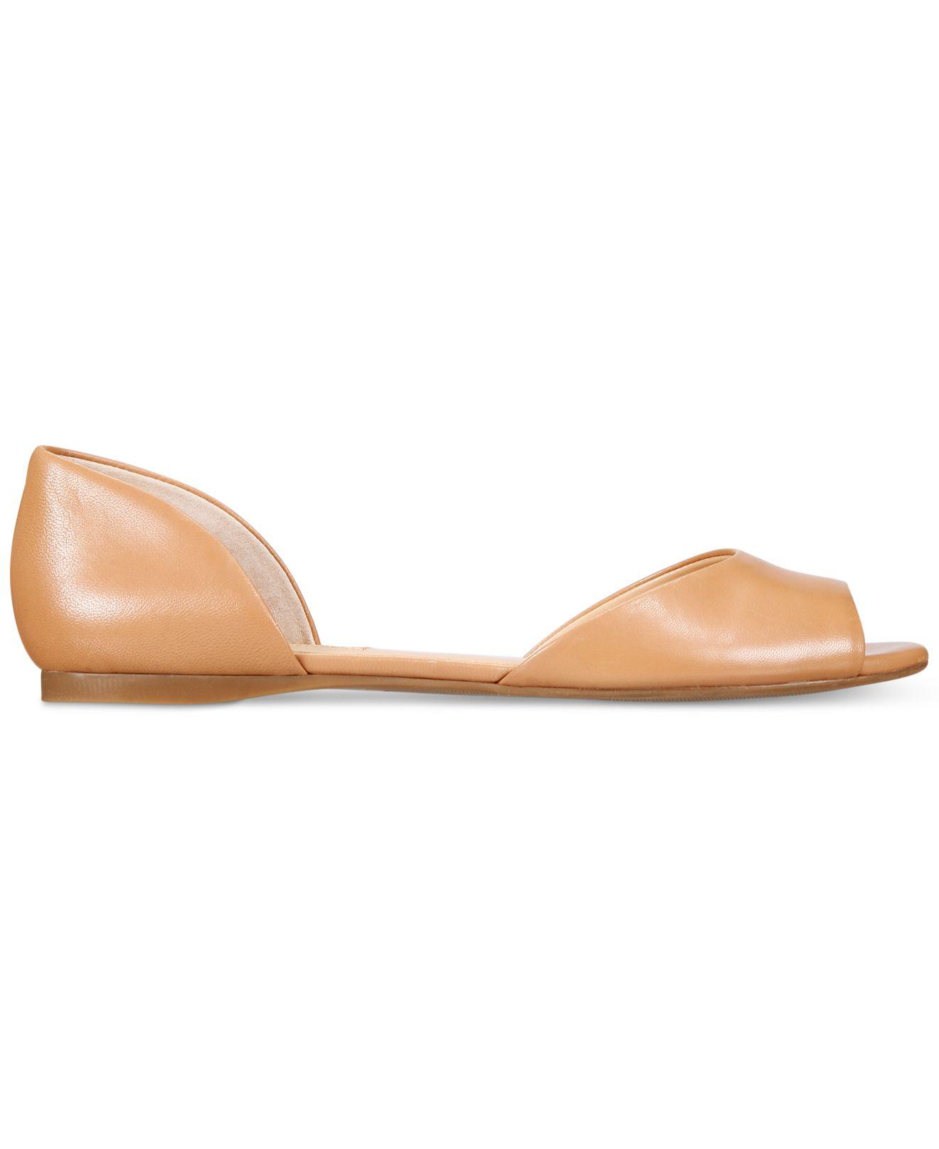 INC International Concepts Womens Elsah Leather Peep Toe Casual Sable Size 65 INC International Concepts Womens Elsah Leather Peep Toe Casual Sable Size 65