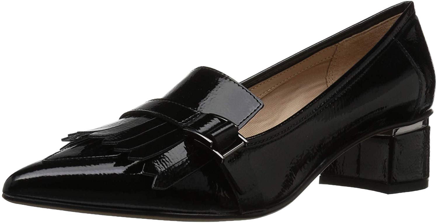 Franco Sarto Womens G0225S1 Pointed Toe Loafers, Black, Size 7.5 jUK9 ...