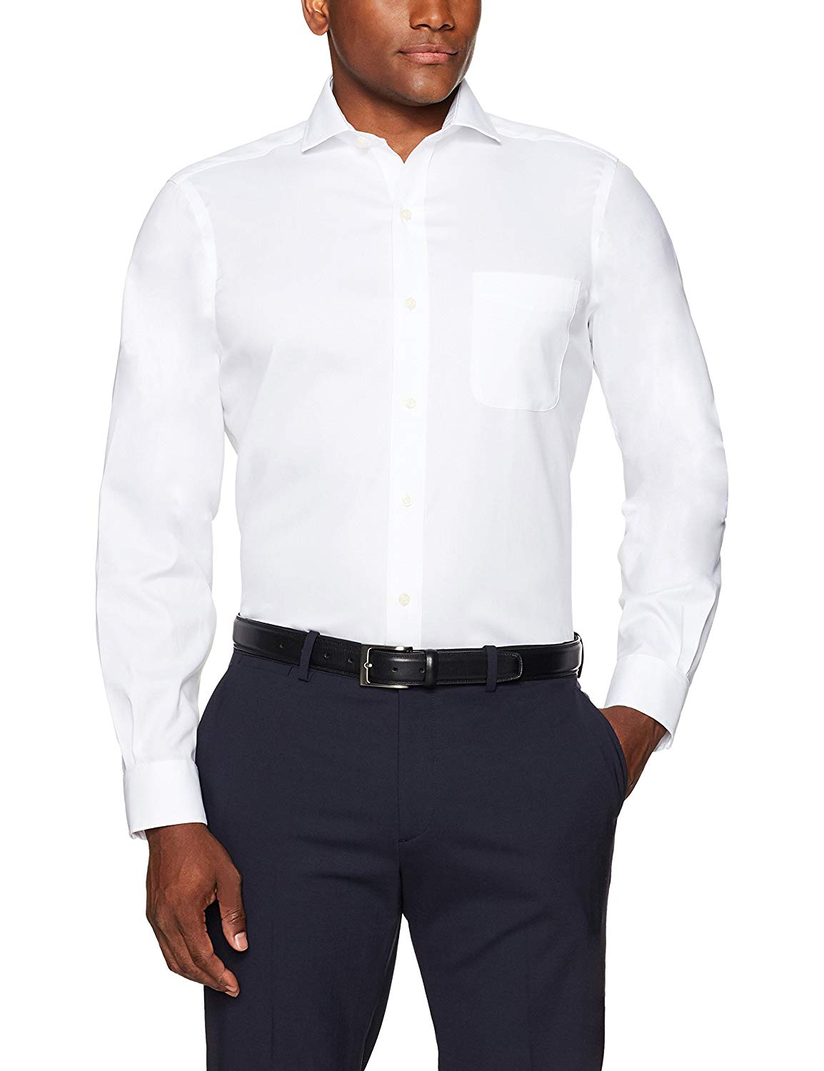 buttoned down dress shirt