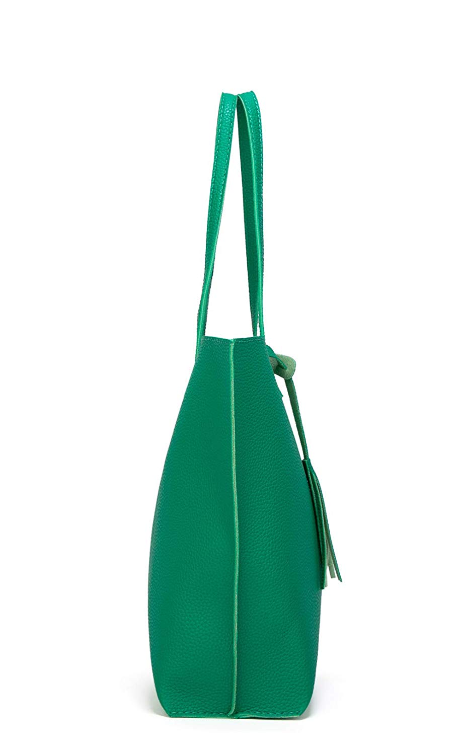 Women&#39;s Soft Faux Leather Tote Shoulder Bag from Dreubea,, Green, Size Medium | eBay