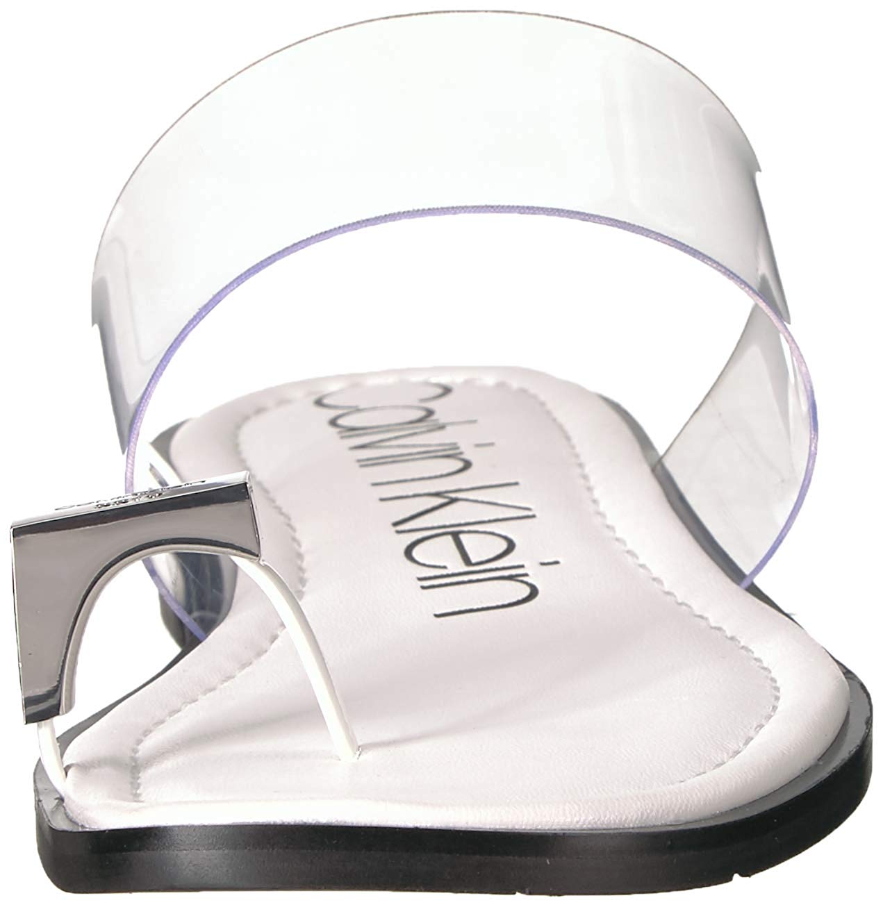 calvin klein lucite heel
