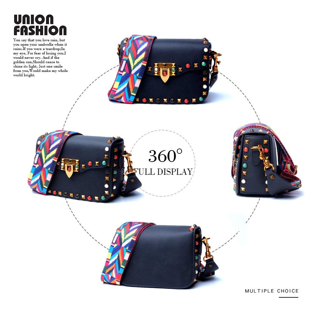 Yoome Mini Crossbody Bag Designer Clutch for Women Rivets, Beige, Size Large bEJ | eBay