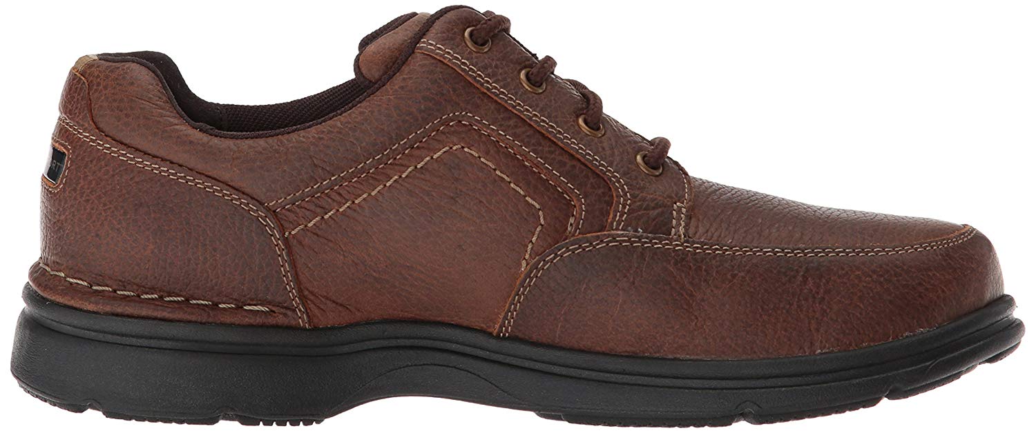 Rockport Mens Eureka Lace Up Casual Oxfords, Brindle Brown, Size 13.0 ...