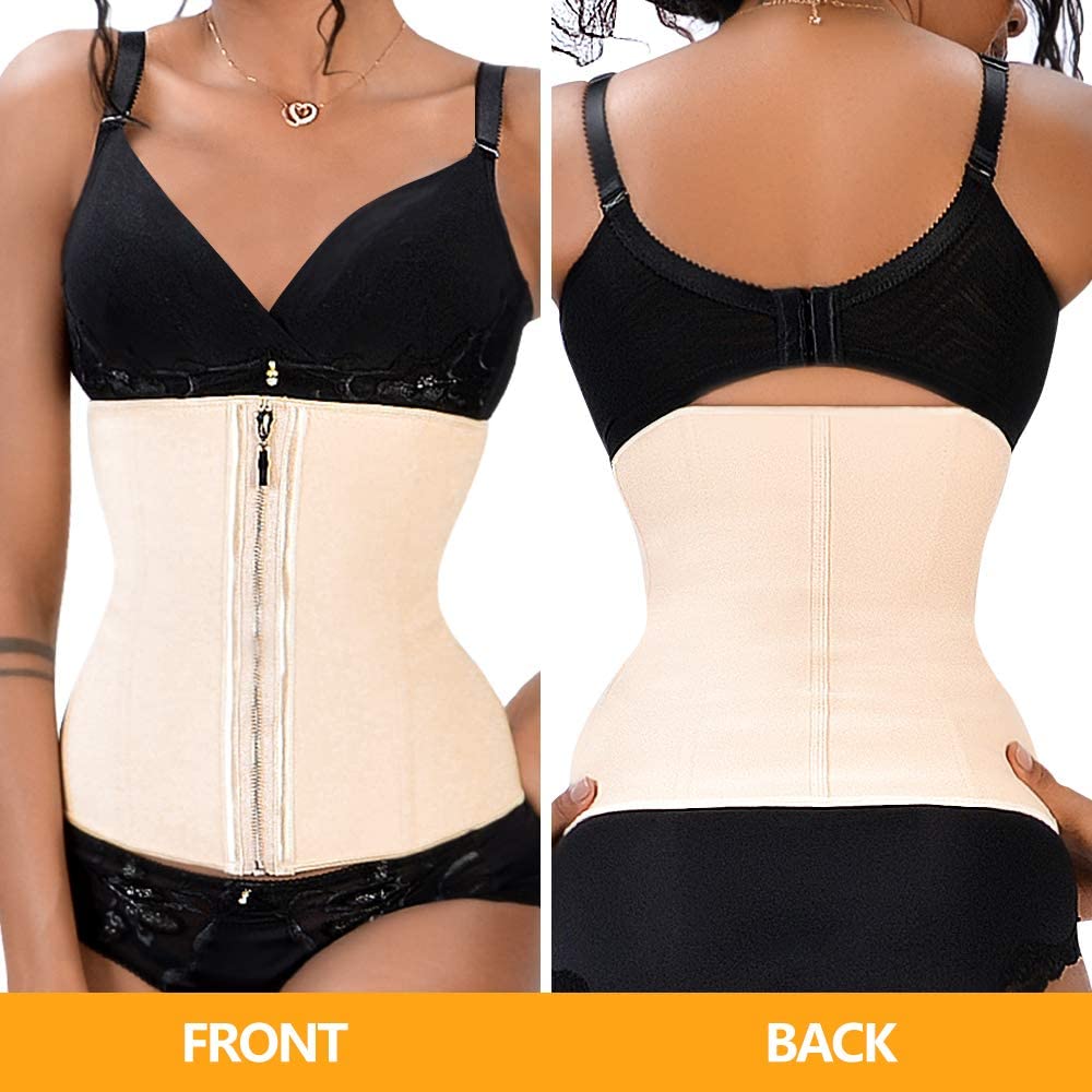 ashlone latex waist trainer corset