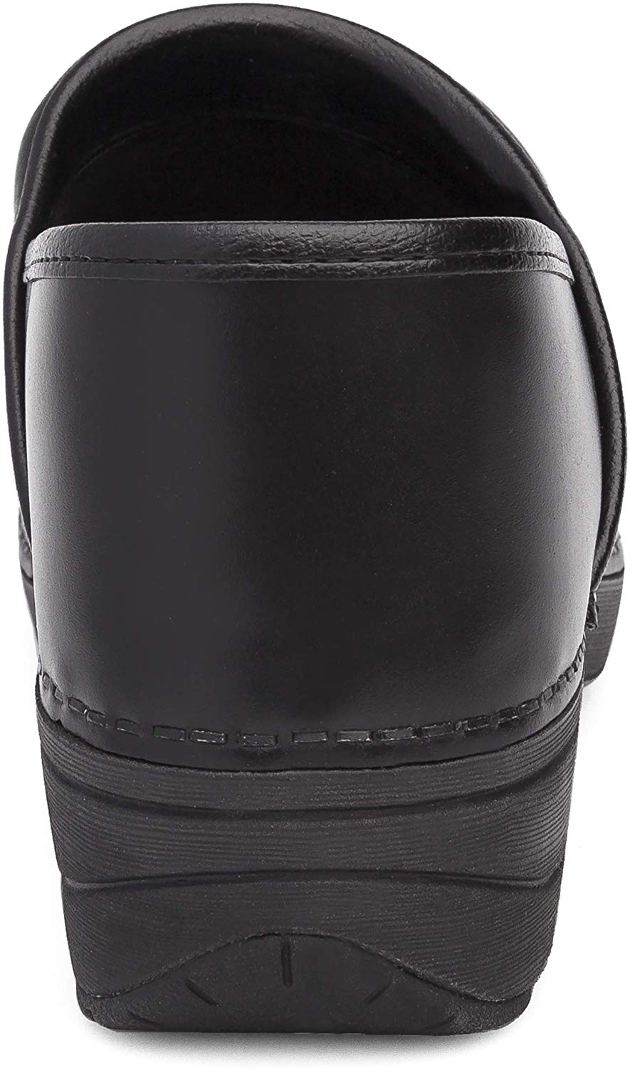 dansko tooled black clogs