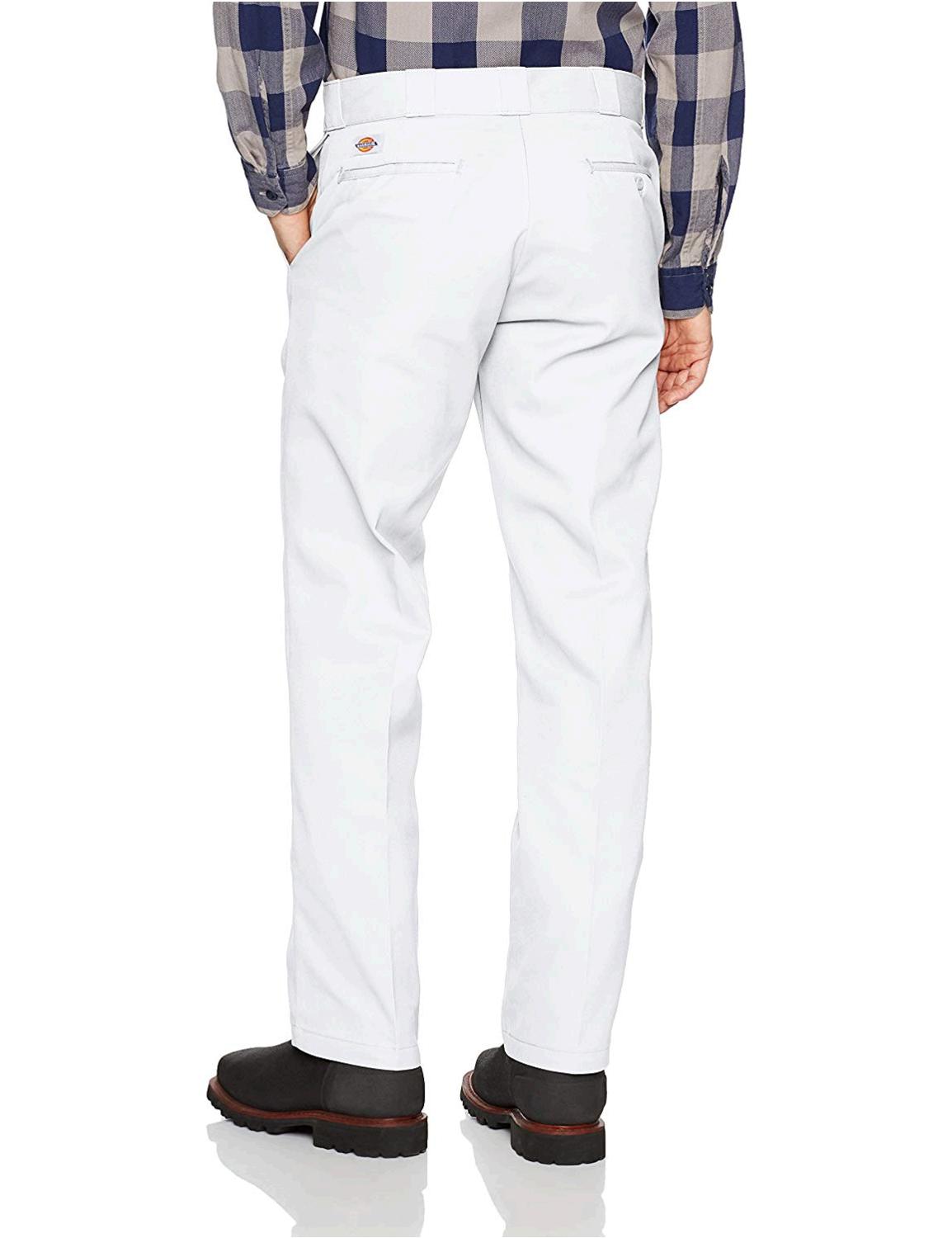 Dickies Men's Original 874 Work Pant, White, 38W x 32L, White, Size 38W