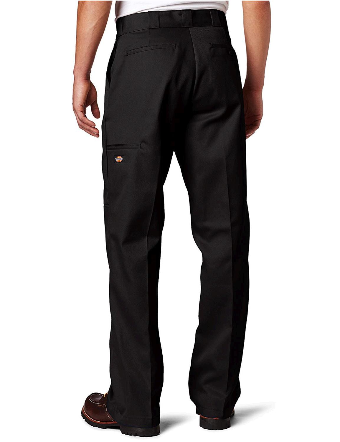 dickies skinny straight fit double knee work pant