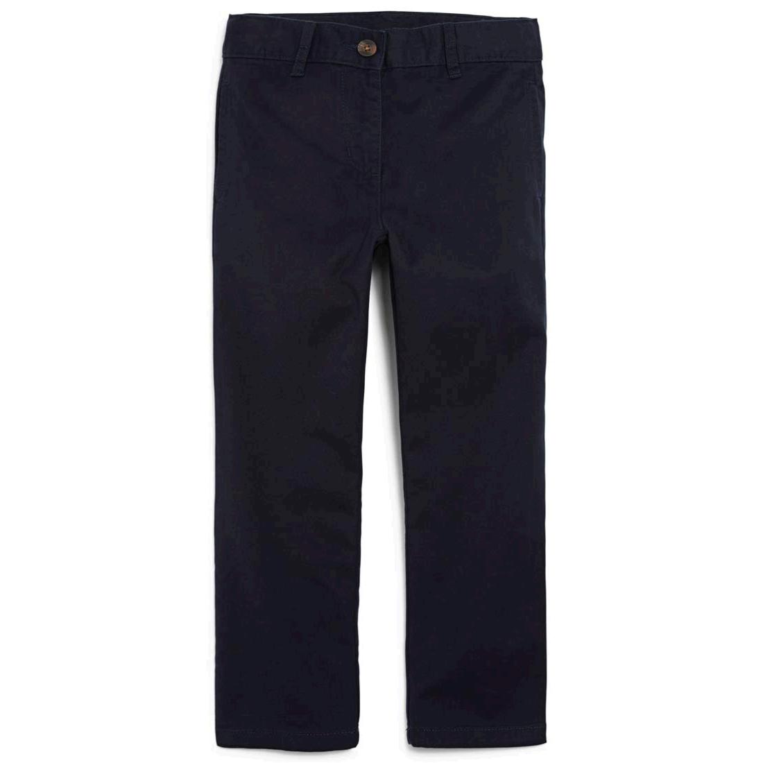 The Children's Place Boys Slim Size Uniform Chino Pants, New, New Navy ...