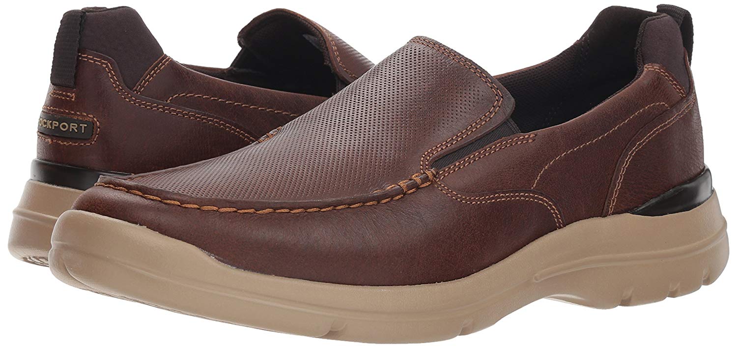 rockport slip on loafers