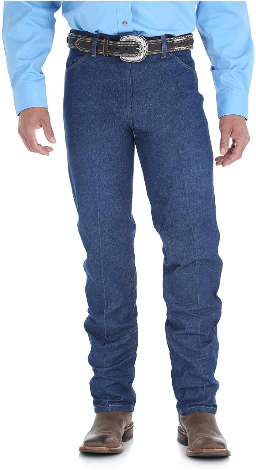 Wrangler Men's 13MWZ Cowboy Cut Original Fit Jean,, Rigid Indigo, Size ...