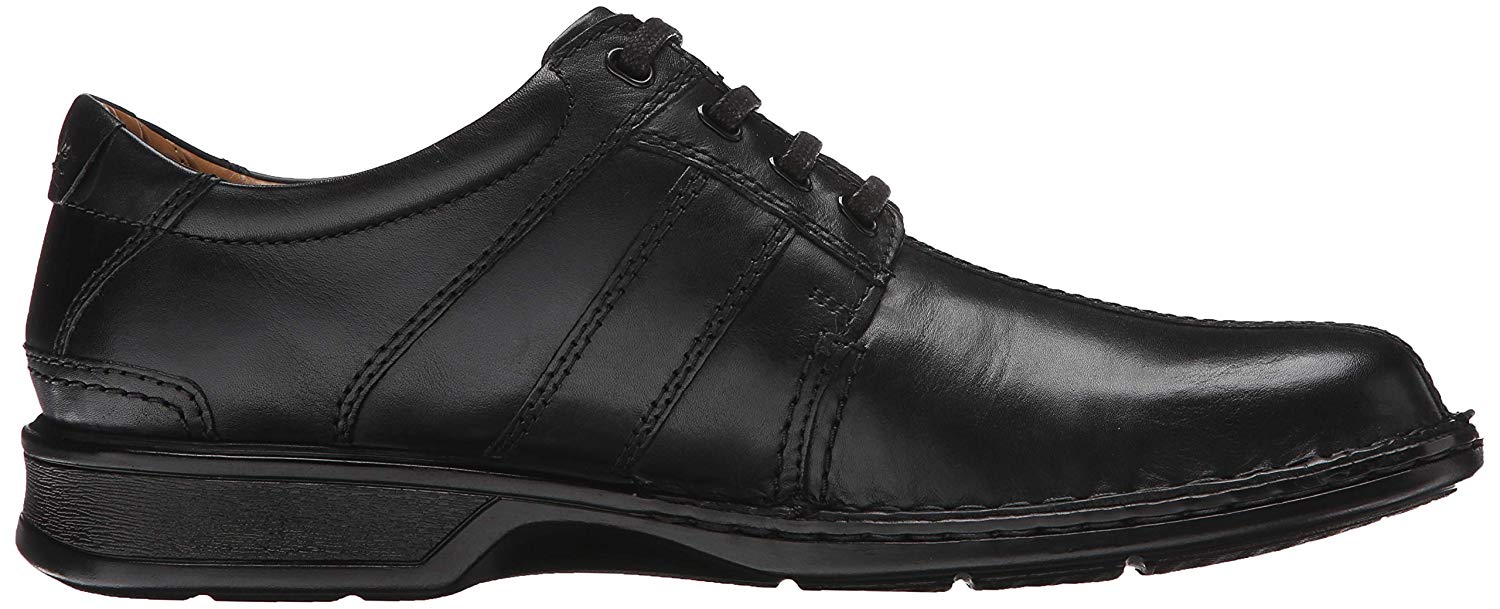 Clarks Mens Touareg Leather Low Top Lace Up Fashion, Black Leather ...