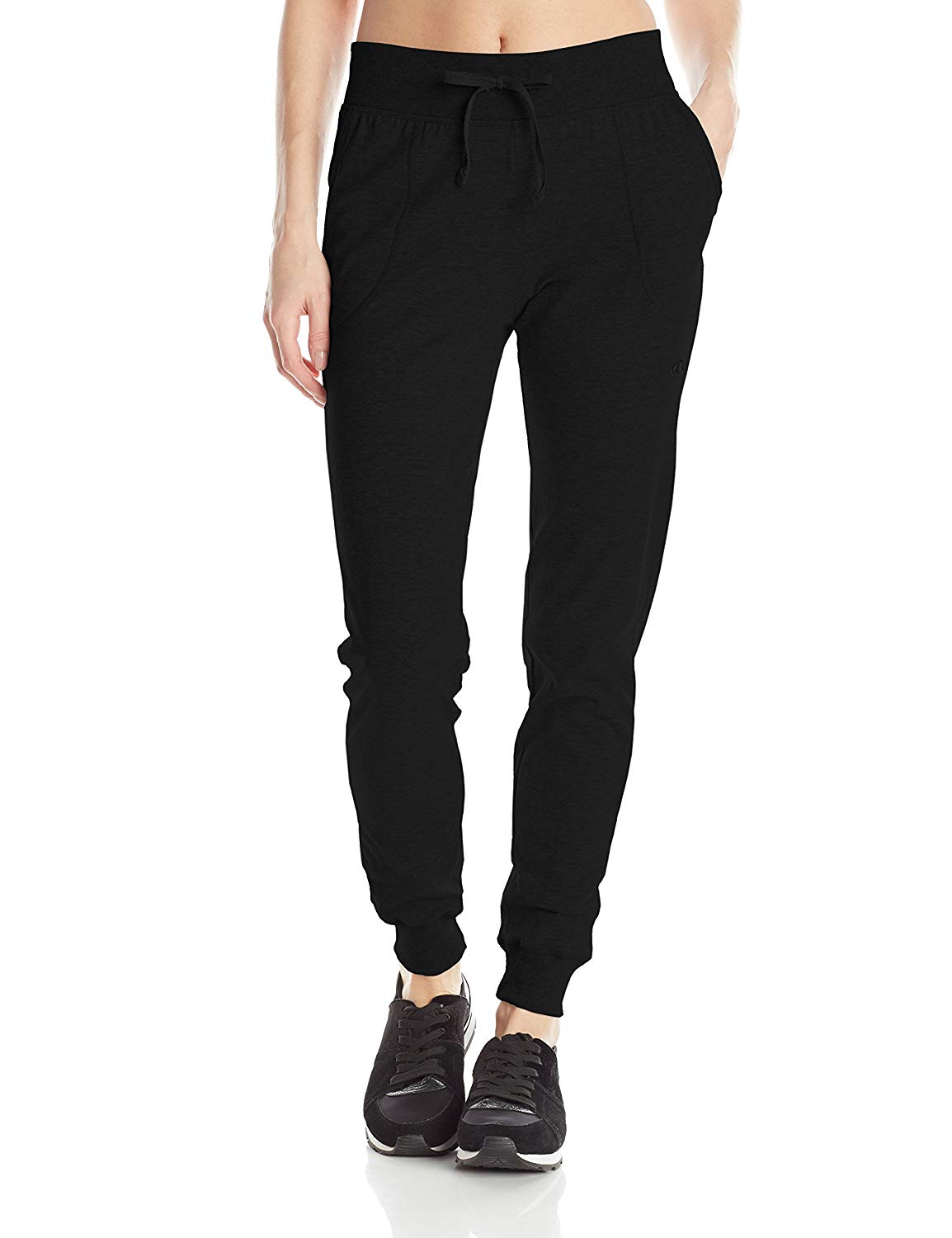 champion women's jersey pocket pant