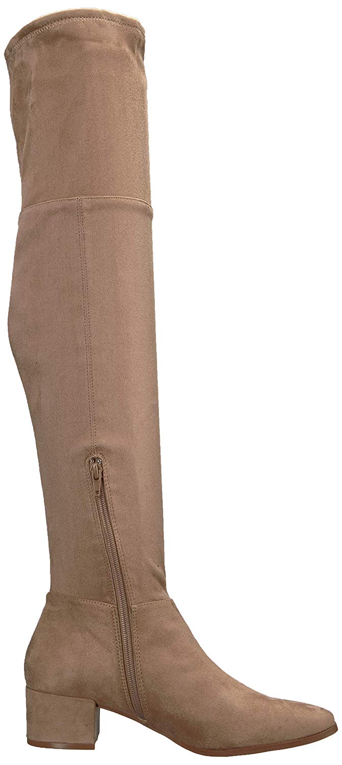 Chinese Laundry Women's Felix Over The Knee Boot, Mink Suede, Size 5.5 ...