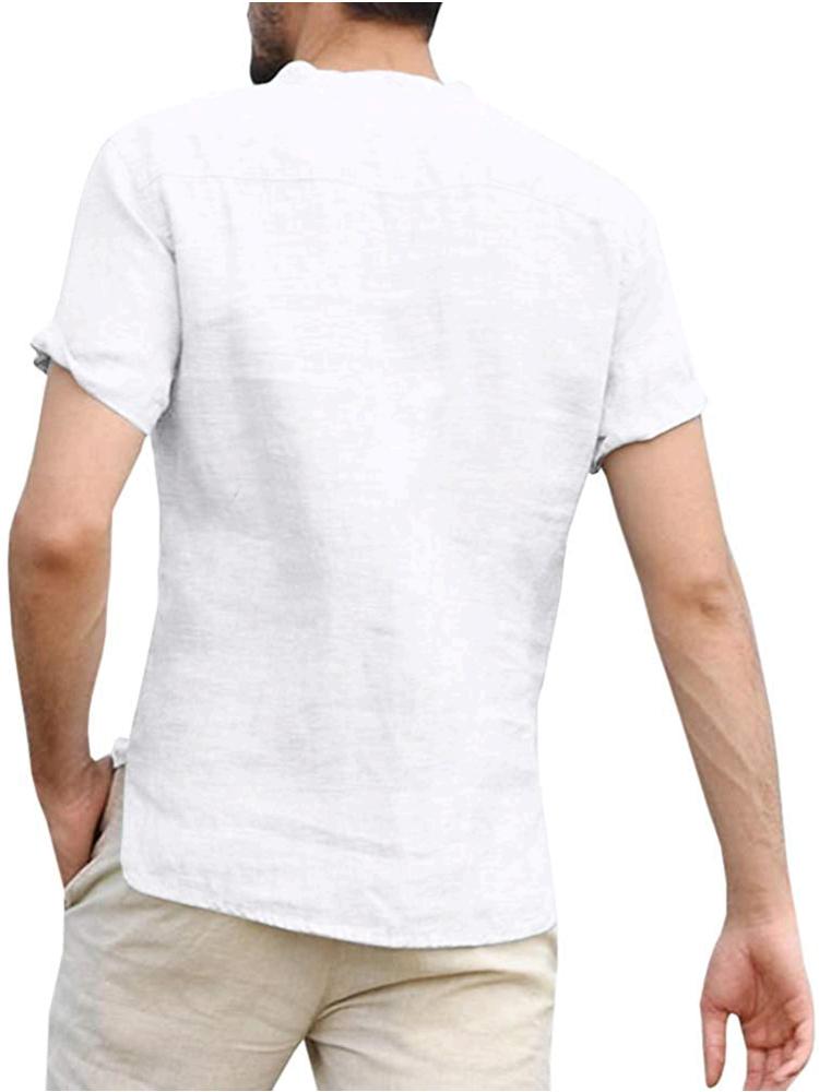 shirts short sleeve white