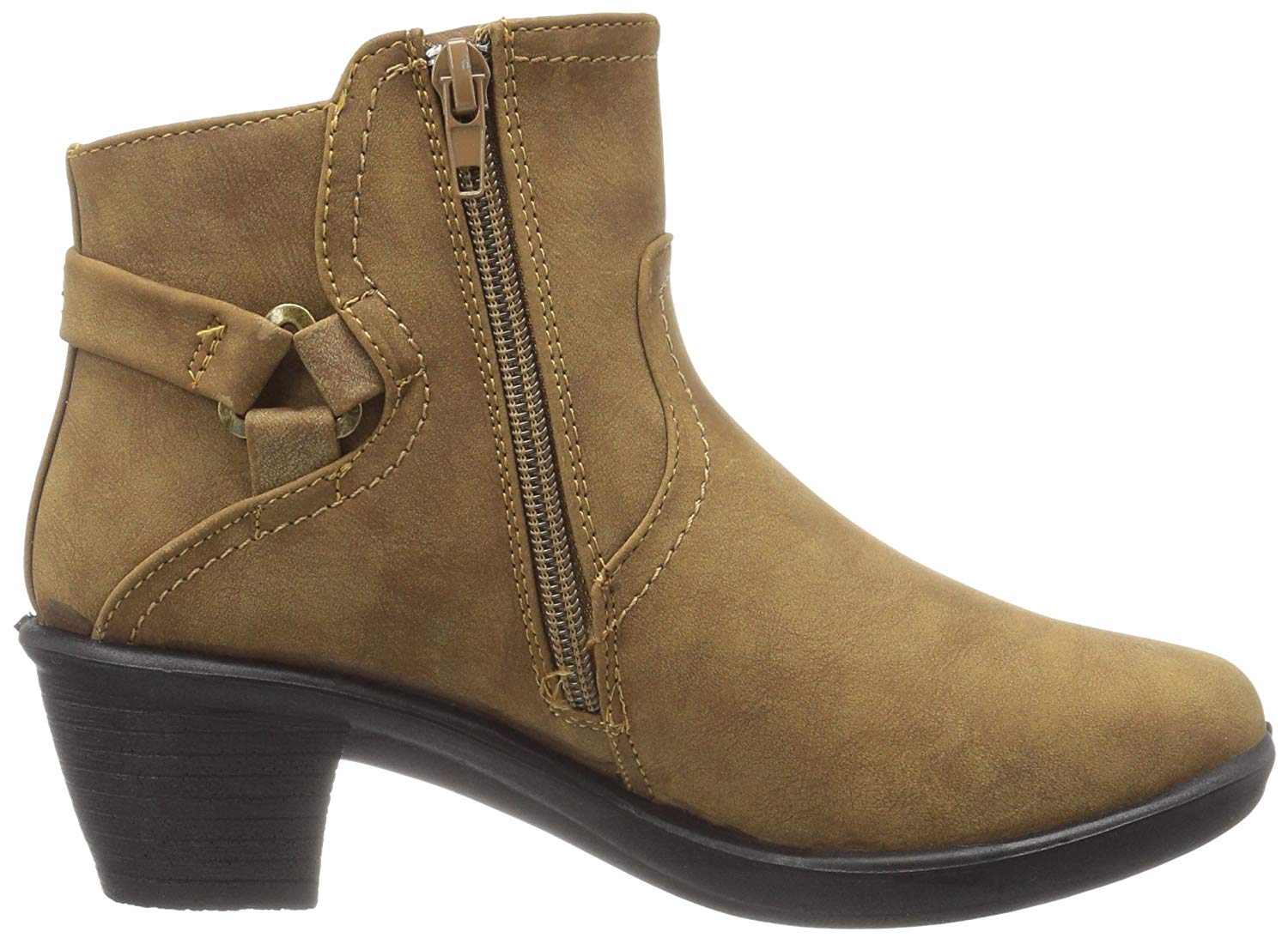 easy street womens dawnta booties block heel