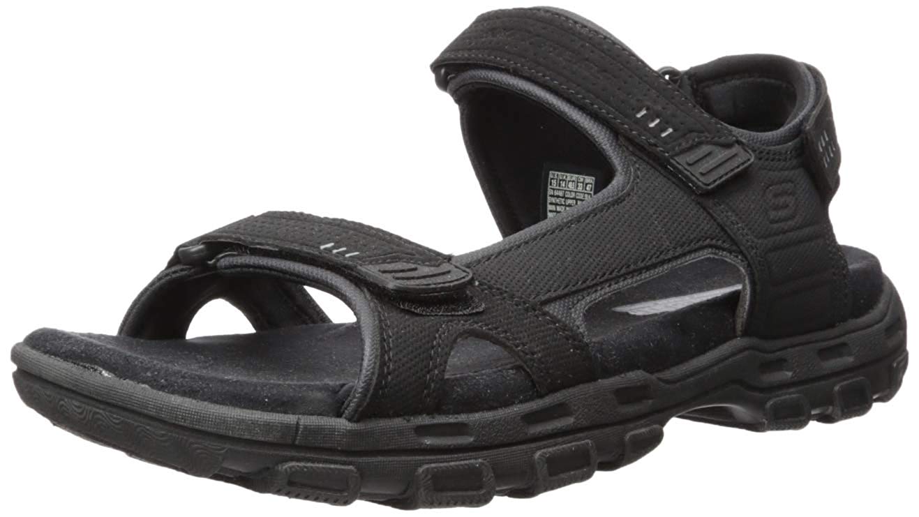 Skechers Men's Louden Sandal, Black, Size 9.0 49yR | eBay