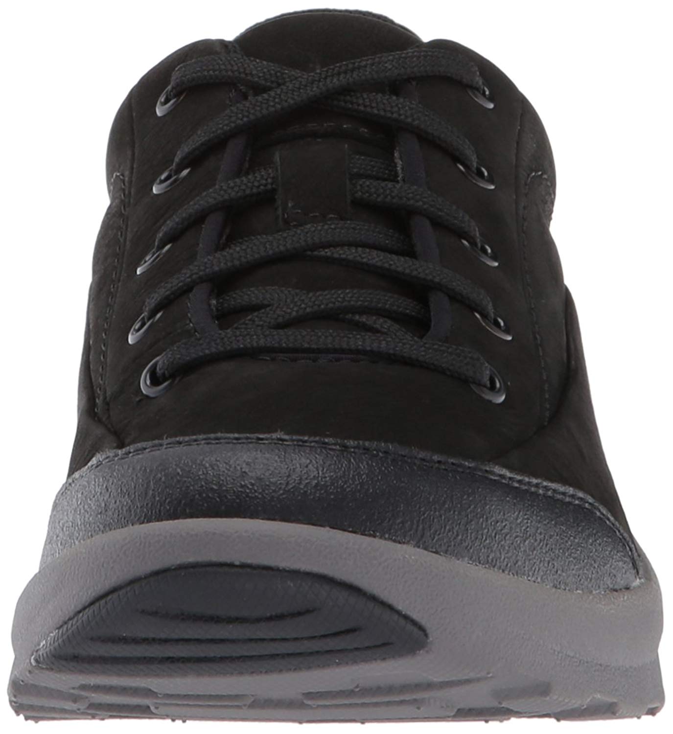 clarks ladies black trainers
