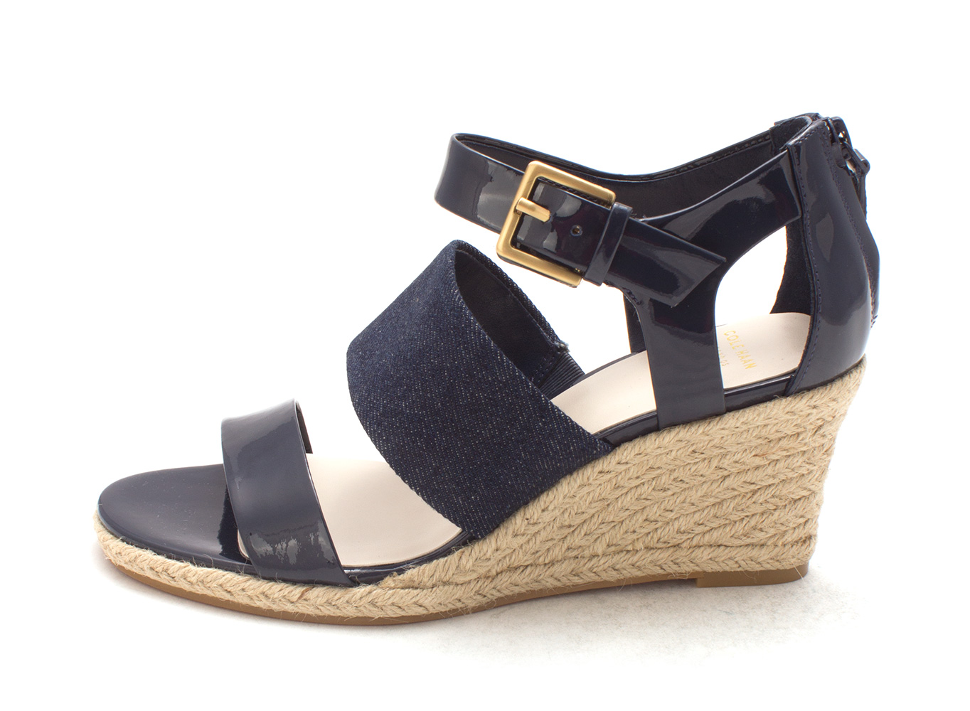 Cole Haan Womens Kendallsam Open Toe Casual Espadrille Sandals Blue Size 60 Cole Haan Womens Kendallsam Open Toe Casual Espadrille Sandals Blue Size 60
