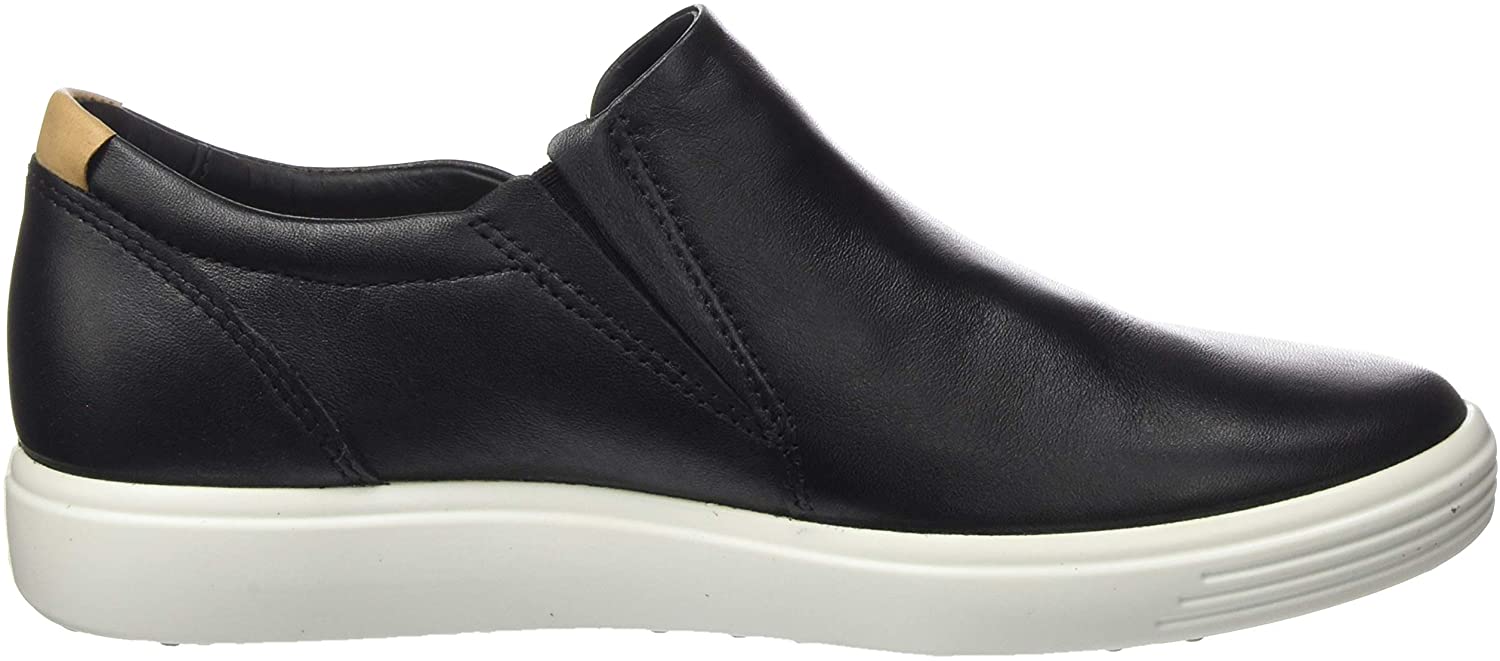 ECCO Women's Soft 7 Side Zip Sneaker, Black, Size 8.0 B67n | eBay