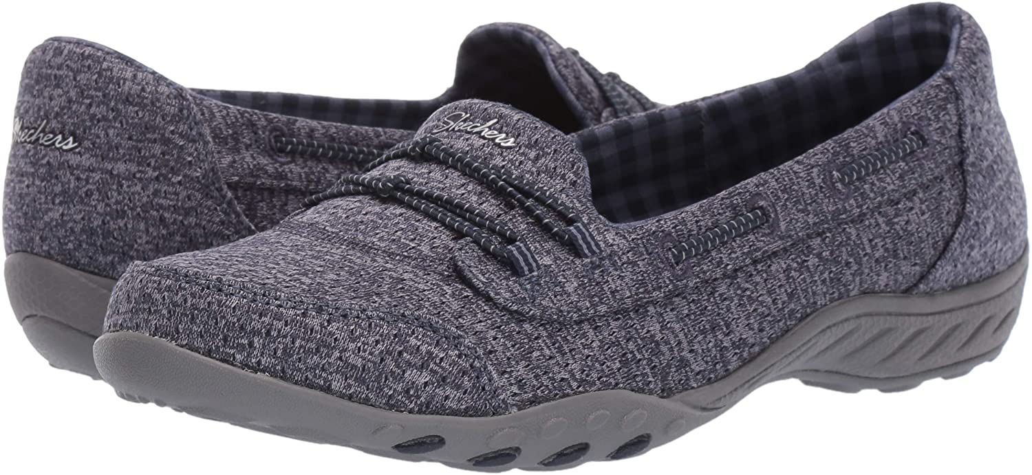 skechers white breathe easy