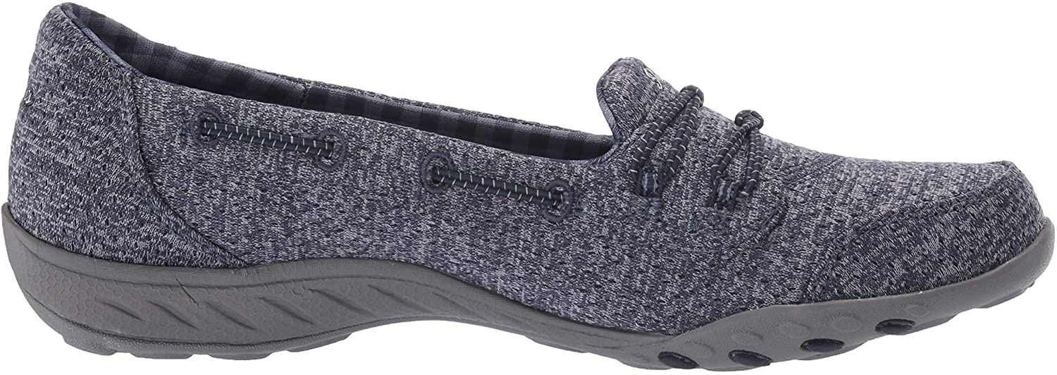 Skechers Women's Breathe EasyGood Influence Sneaker, Nvy, Size 8.5