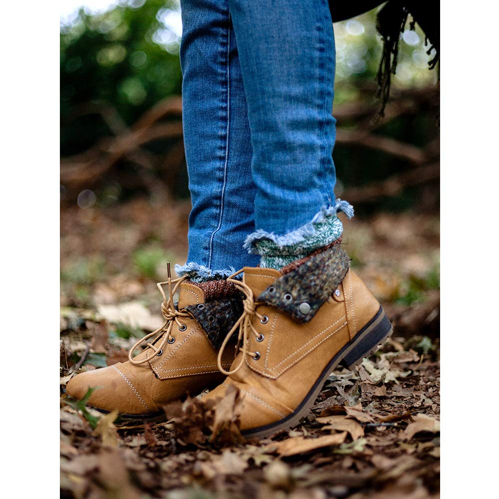 top moda michi combat heeled bootie