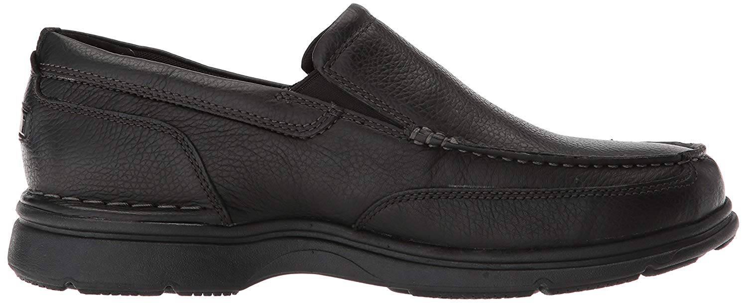 Rockport Men's Eureka Plus Slip On Oxford, Black, Size 9.5 AepN